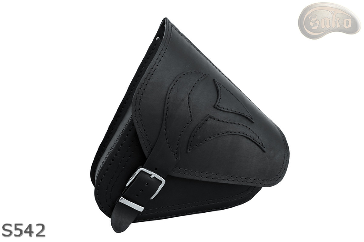 LEATHER SADDLEBAG S542 H-D SOFTAIL