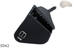 LEATHER SADDLEBAG S542 H-D SOFTAIL