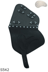 LEATHER SADDLEBAG S542 H-D SOFTAIL