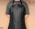 Leather protective apron F42/butcher/welding/chef/barbecue/locksmith