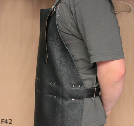 Leather protective apron F42/butcher/welding/chef/barbecue/locksmith