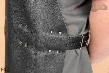 Leather protective apron F42/butcher/welding/chef/barbecue/locksmith