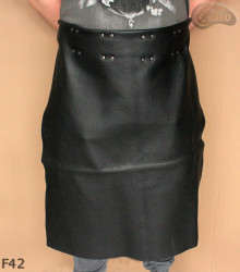 Leather protective apron F42/butcher/welding/chef/barbecue/locksmith