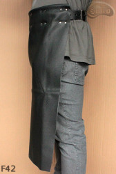 Leather protective apron F42/butcher/welding/chef/barbecue/locksmith