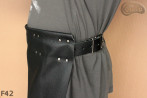 Leather protective apron F42/butcher/welding/chef/barbecue/locksmith