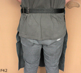 Leather protective apron F42/butcher/welding/chef/barbecue/locksmith
