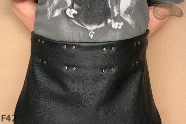 Leather protective apron F42/butcher/welding/chef/barbecue/locksmith