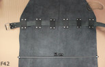 Leather protective apron F42/butcher/welding/chef/barbecue/locksmith