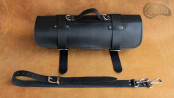 Sac à couteaux / pochette   CUIR DE VACHETTE NOIR( modèle 4)