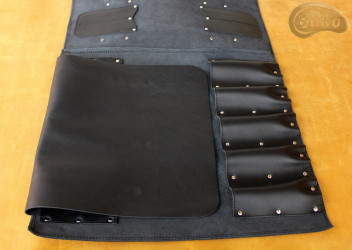 Torba/ pokrowiec na noże CZARNA LICÓWKA (model 4)