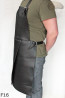 Tablier de protection en cuir F16/boucher/soudure/chef/barbecue/serrurier
