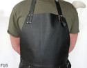 Tablier de protection en cuir F16/boucher/soudure/chef/barbecue/serrurier