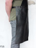 Tablier de protection en cuir F16/boucher/soudure/chef/barbecue/serrurier
