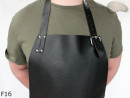 Tablier de protection en cuir F16/boucher/soudure/chef/barbecue/serrurier