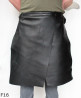 Tablier de protection en cuir F16/boucher/soudure/chef/barbecue/serrurier