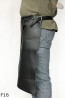 Tablier de protection en cuir F16/boucher/soudure/chef/barbecue/serrurier