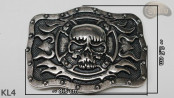 Boucle de ceinture décorative KL4