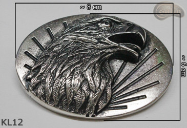 Boucle de ceinture décorative KL12