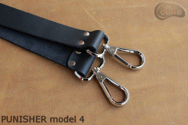 Torba/ pokrowiec na noże CZARNA LICÓWKA PUNISHER (model 4)