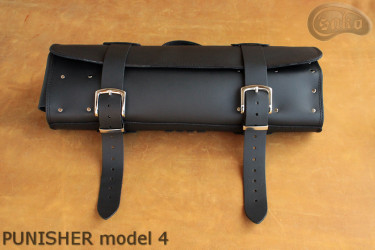 Torba/ pokrowiec na noże CZARNA LICÓWKA PUNISHER (model 4)