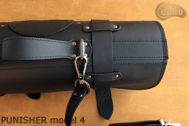 Torba/ pokrowiec na noże CZARNA LICÓWKA PUNISHER (model 4)