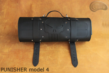 Torba/ pokrowiec na noże CZARNA LICÓWKA PUNISHER (model 4)