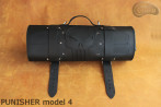 Sac à couteaux / pochette CUIR FLEUR PUNISHER( modèle 4)