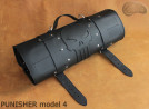 Torba/ pokrowiec na noże CZARNA LICÓWKA PUNISHER (model 4)