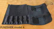 Torba/ pokrowiec na noże CZARNA LICÓWKA PUNISHER (model 4)