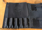 Torba/ pokrowiec na noże CZARNA LICÓWKA PUNISHER (model 4)