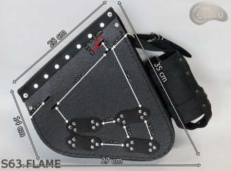 Sakwa S63 FLAME H-D Softail