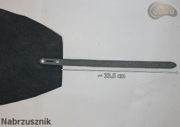 Nabrzusznik ochraniacz na brzuch skórzany ognioodporny spawalniczy ślusarski stolarski tokarski