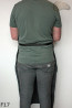 Leather apron F17 two-piece protective / butcher / welding / cook / barbecue / locksmith