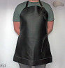 Leather apron F17 two-piece protective / butcher / welding / cook / barbecue / locksmith