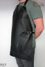 Leather apron F17 two-piece protective / butcher / welding / cook / barbecue / locksmith