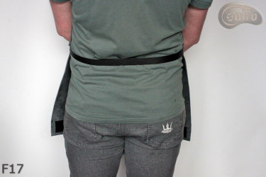 Leather apron F17 two-piece protective / butcher / welding / cook / barbecue / locksmith