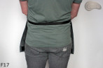 Leather apron F17 two-piece protective / butcher / welding / cook / barbecue / locksmith