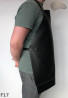 Leather apron F17 two-piece protective / butcher / welding / cook / barbecue / locksmith