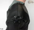 Leather apron F18 protective front with sleeves / butcher / welding / cook / barbecue / locksmith