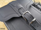 LEATHER SADDLEBAG S666 H-D SOFTAIL