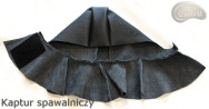Leather blacksmith locksmith welding hood