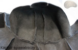 Leather blacksmith locksmith welding hood