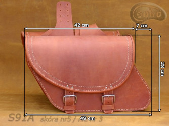 Sacoches Moto S91 Brun 3 *Seulement sur demande*