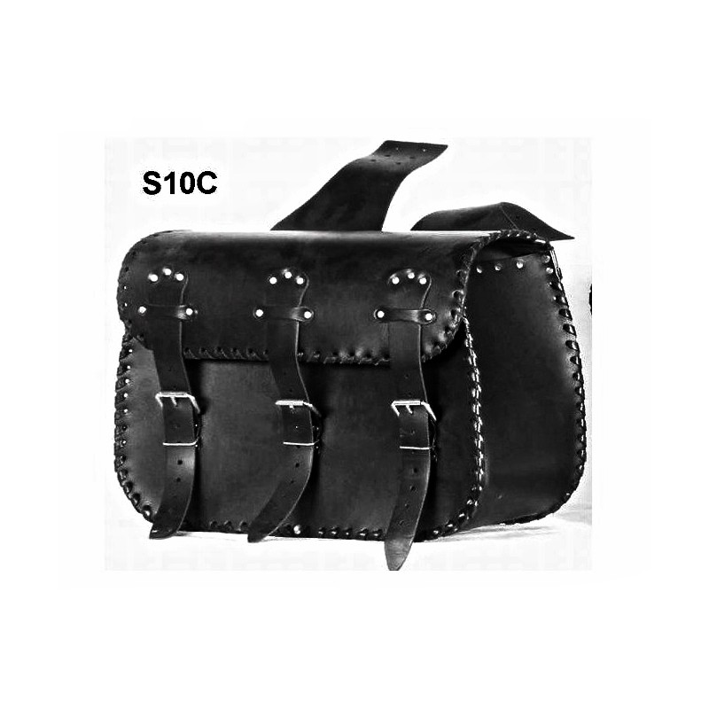 LEATHER SADDLEBAGS S10  *TO REQUEST*
