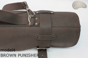 Torba/ pokrowiec na noże BRĄZ DWOINA PUNISHER (model 4)