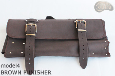 Torba/ pokrowiec na noże BRĄZ DWOINA PUNISHER (model 4)