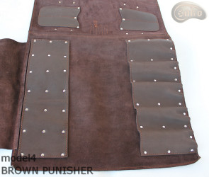 Torba/ pokrowiec na noże BRĄZ DWOINA PUNISHER (model 4)