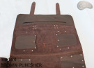 Torba/ pokrowiec na noże BRĄZ DWOINA PUNISHER (model 4)
