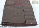 Torba/ pokrowiec na noże BRĄZ DWOINA PUNISHER (model 4)