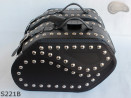 LEATHER SADDLEBAGS S221 with lock